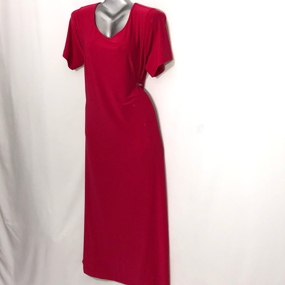 LINEA LOUIS DELL’OLIA petite shift maxi dress - Picture 4 of 8